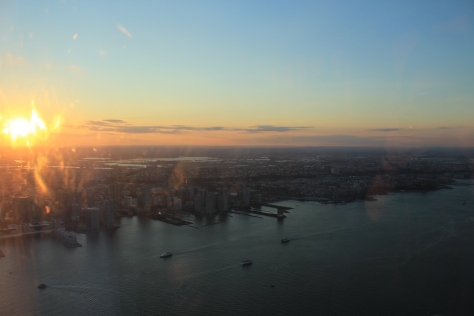 Sunset from top of WTC